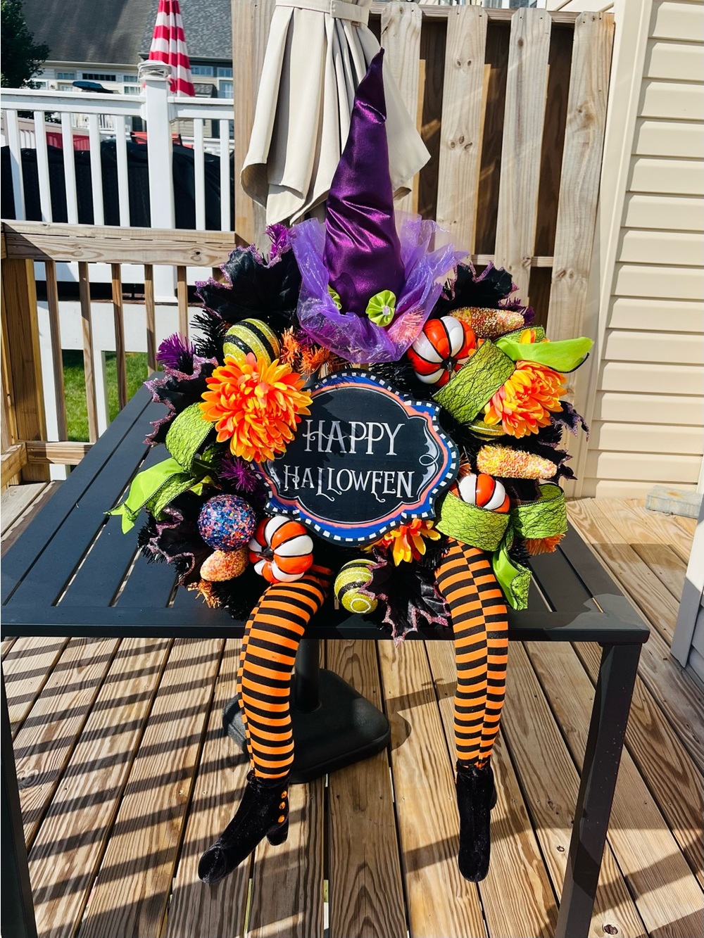 Michaels  New Halloween which wreath really cute wreath, new